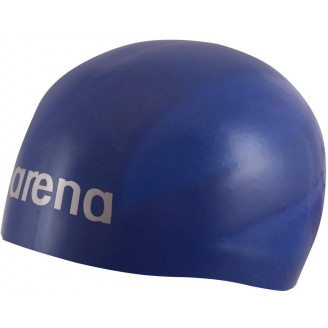 Шапочка для плавания Arena 3D Ultra темно-синяя