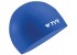 Шапочка для плавания TYR Wrinkle Free Silicone Cap синяя